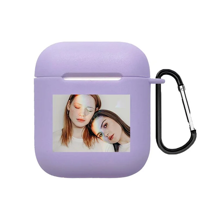 Custom AirPods 1&2 Case With Keychain -The Most Creative Gift-BlingPainting-Customized Products Make Great Gifts