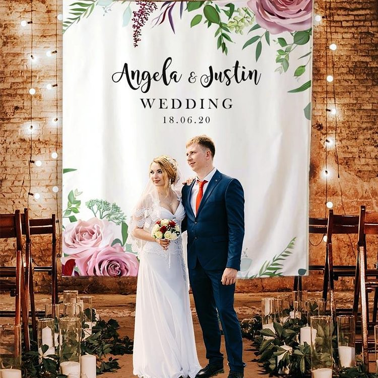 Custom Wedding Backdrop-BlingPainting-Customized Products Make Great Gifts