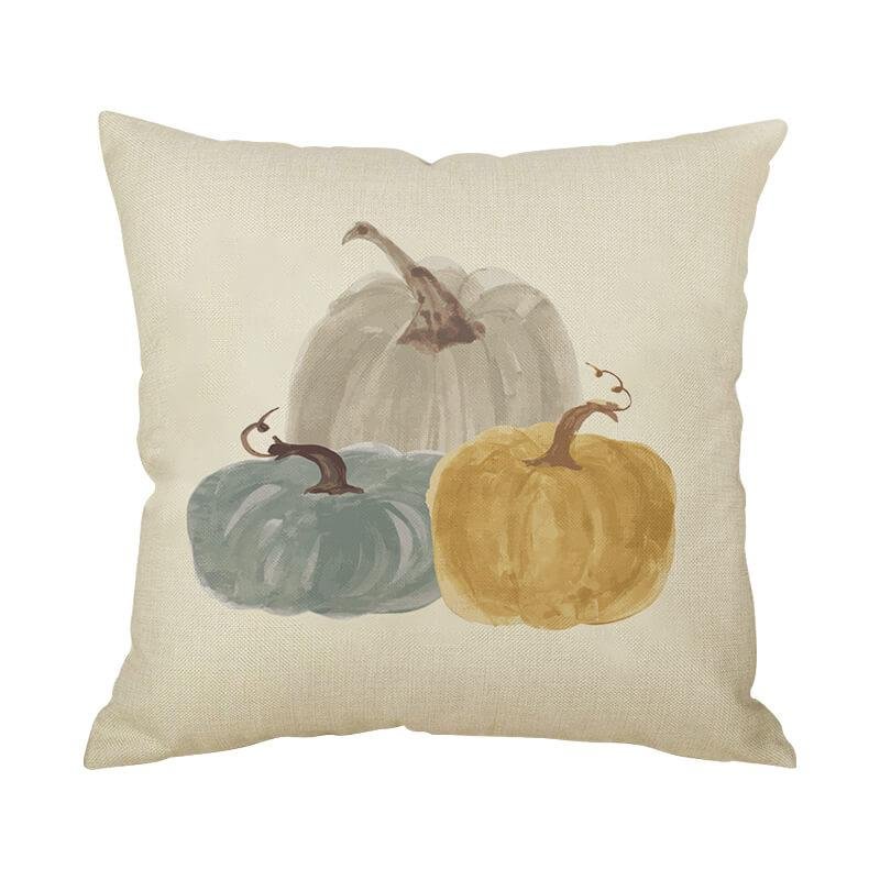 Thanksgiving Decor Pumpkin Throw Pillow H-BlingPainting-Customized Products Make Great Gifts