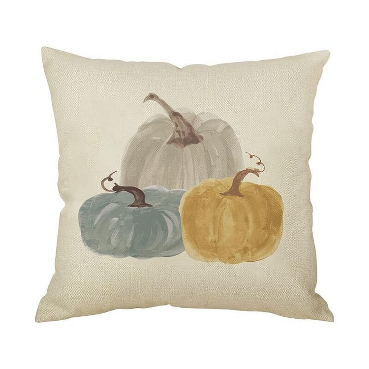 Thanksgiving Decor Pumpkin Throw Pillow H-BlingPainting-Customized Products Make Great Gifts
