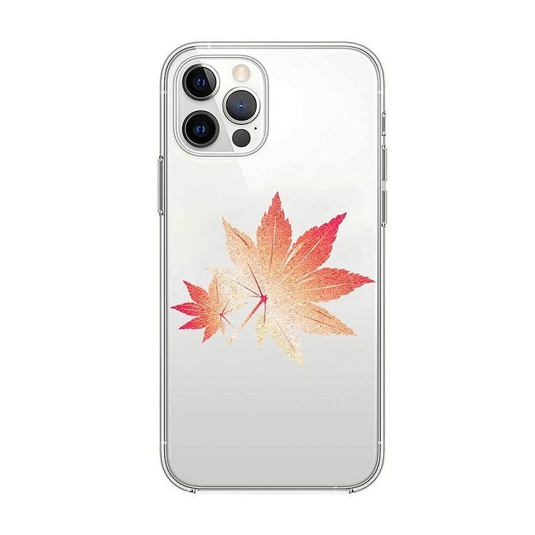 Red Maple Leaves iPhone Case-BlingPainting-Customized Products Make Great Gifts
